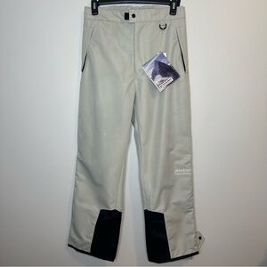 Deadstock‎ NWT Precision Mountainwear Snow Lt. Grey Mogul Pant Shell Size M